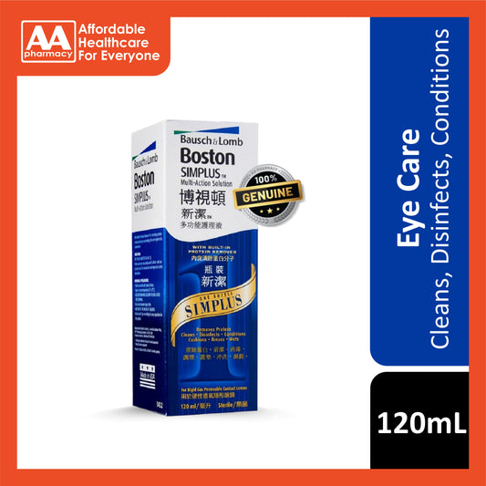 Boston Simplus Multi-Action Solution 120mL