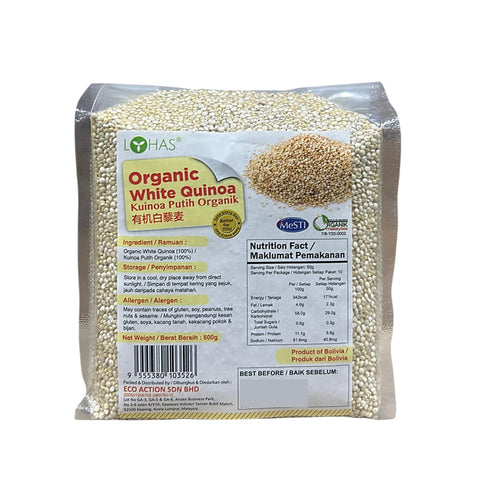 Lohas Organic White Quinoa 500g