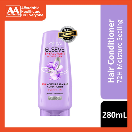 L'Oréal Paris Elseve [Hyaluron] Moisture 72H Moisture Sealing Conditioner 280mL