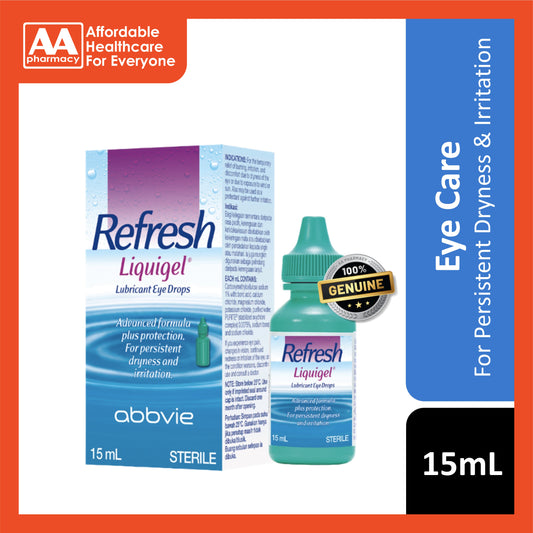 Refresh Liquigel Lubricant Eye Drops 15mL