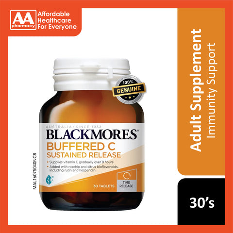 Blackmores Buffered C 500mg Sustained Release Tablet 30's