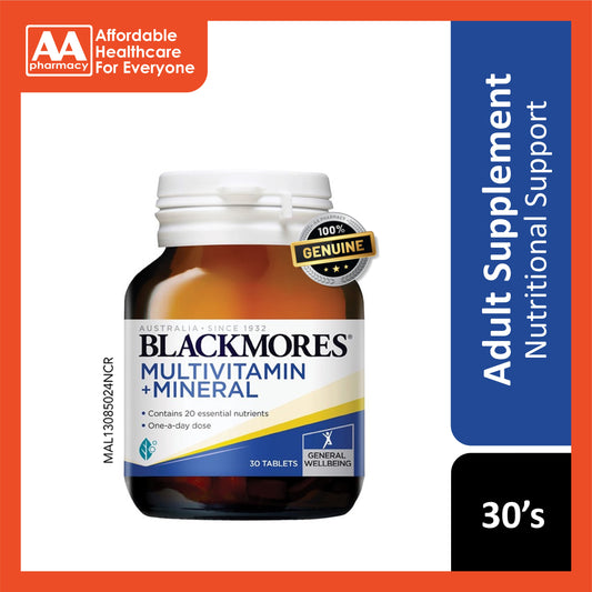 Blackmores Multivitamin + Mineral Tablet 30's