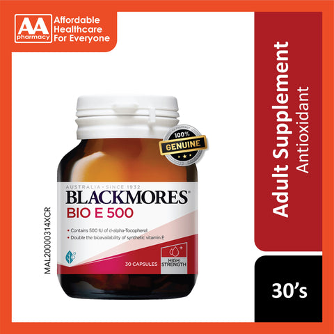 Blackmores Bio E 500 IU Softgel 30's