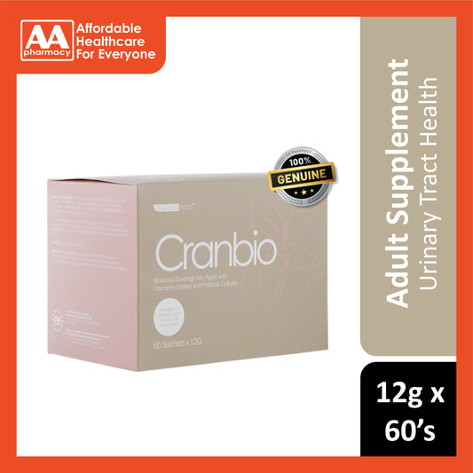 Swissmed Cranbio (Cranberry Extract and Probiotic Cultures) Sachet 12gx60's