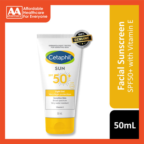 Cetaphil Sun SPF 50+ Light Gel Sunscreen 50mL