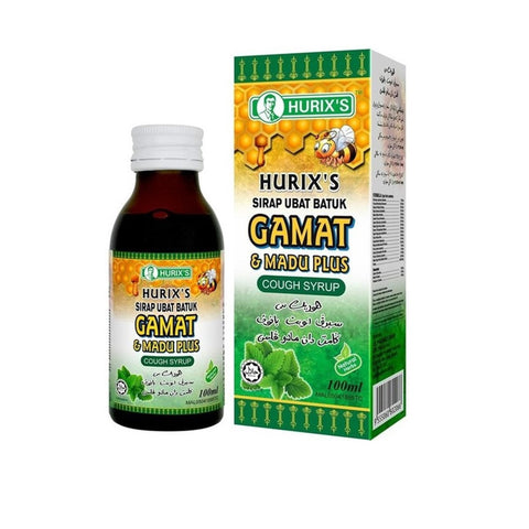 Hurix's Gamat and Madu Plus Cough Syrup 100mL