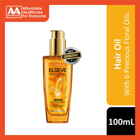 L'Oréal Paris Elseve Extraordinary Oil 100mL - Serum with 6 Precious Floral Oils