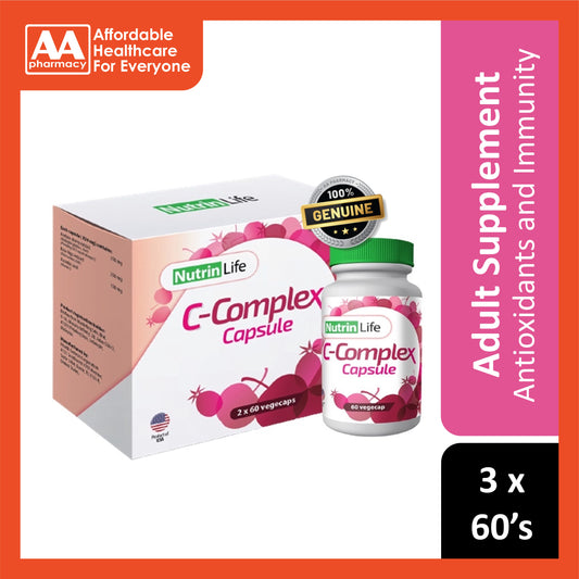 NutrinLife C-Complex Vegecapsule 3x60's