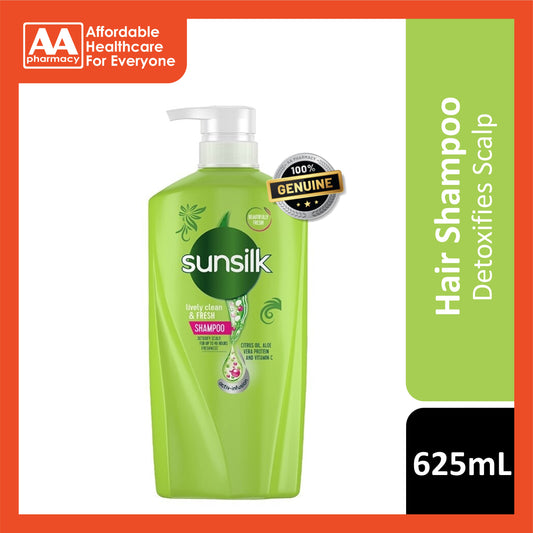 Sunsilk Lively Clean and Fresh Shampoo 625mL