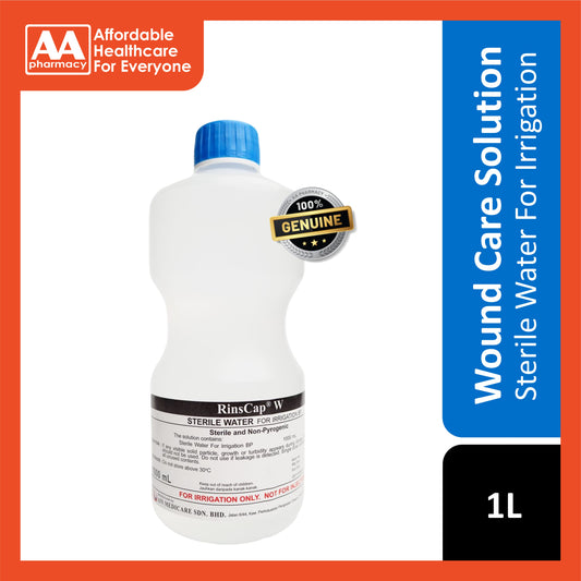 RinsCap W Sterile Water For Irrigation BP 1000mL