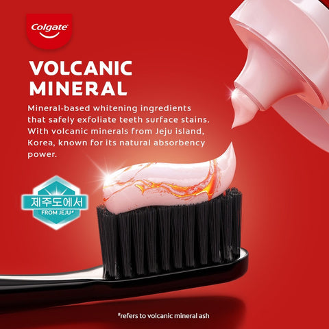 Colgate Optic White Toothpaste Volcanic Mineral 100g