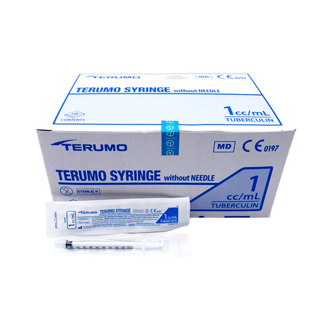 Terumo Syringe 1cc/mL 100's (Tuberculin)