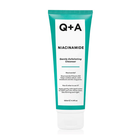 Q+A Niacinamide Gentle Exfoliating Cleanser 125mL