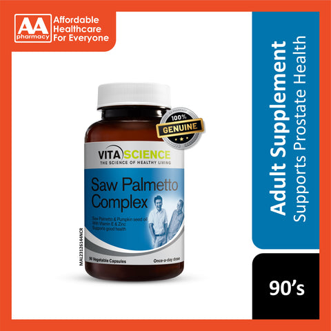 VitaScience Saw Palmetto Complex Vegecapsule 90's