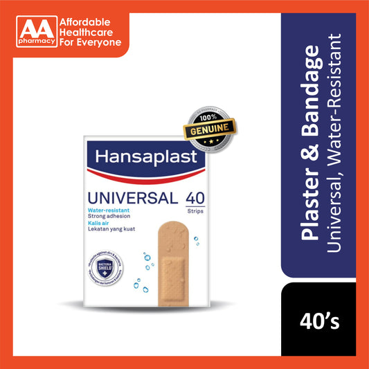 Hansaplast Universal Water-Resistant Plaster 40's