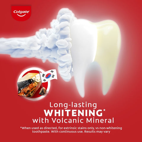 Colgate Optic White Toothpaste Volcanic Mineral 100g