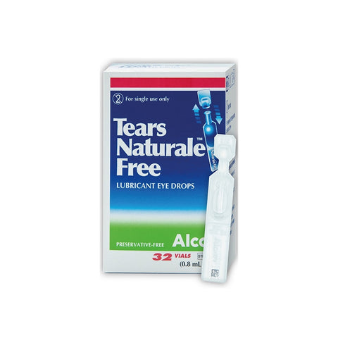 Tears Naturale Free Preservative-Free Lubricant Eye Drops 0.8mLx 32's