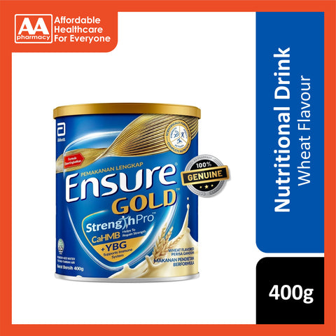 Abbott Ensure Gold StrengthPro Complete Nutrition Drink 400g (Wheat Flavour)