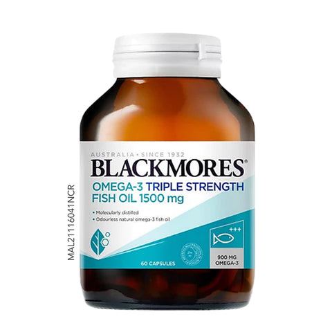 Blackmores Omega-3 Triple Strength Fish Oil 1500mg Softgel 60's