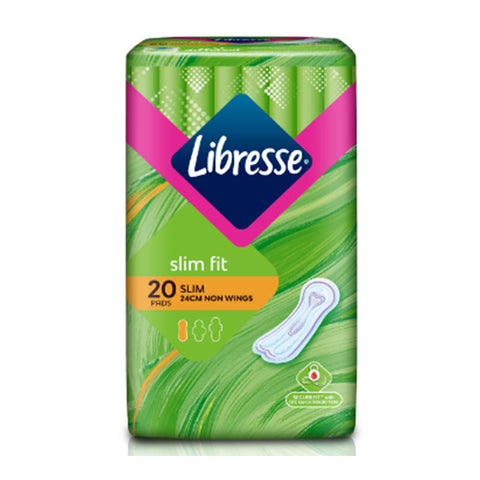 Libresse Pads (Slim Fit, 24cm Non-Wings) 20's