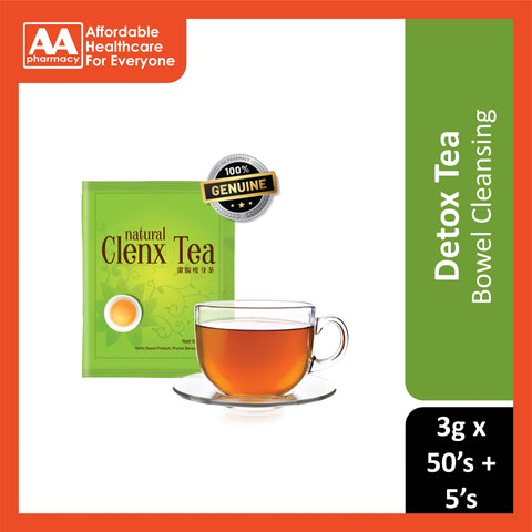 NH Natural Clenx Tea Tea Bag 3gx50's FOC 5's