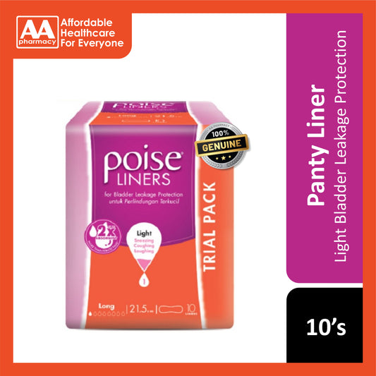 Poise Liner Long 21.5cm 10's