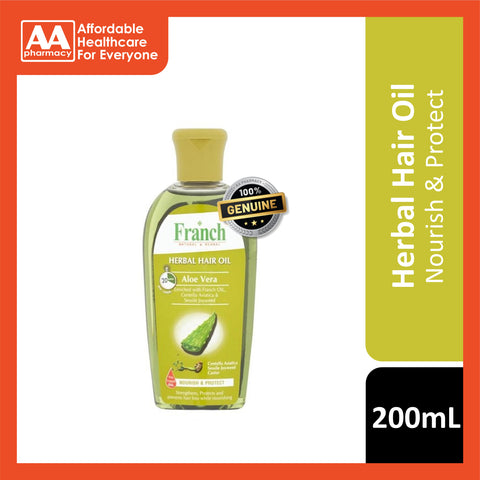 Franch Herbal Hair Oil Aloe Vera 200mL