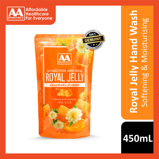 AA Antibacterial Hand Wash Refill (Royal Jelly) 450mL