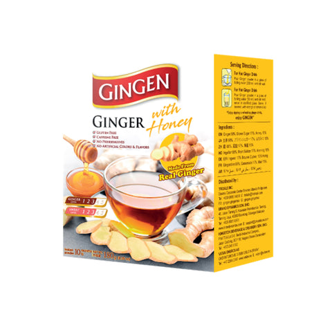 Gingen Instant Ginger Tea With Honey 18gx10's