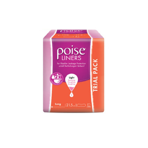 Poise Liner Long 21.5cm 10's