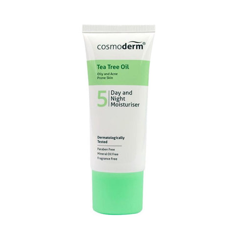 Cosmoderm Tea Tree Oil Day and Night Moisturizer 50mL