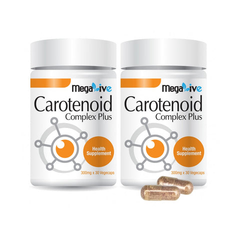 MegaLive Carotenoid Complex Plus Vegecapsule 2x30's