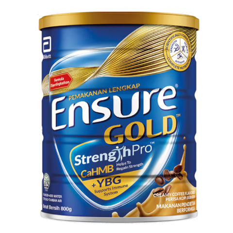 Abbott Ensure Gold StrengthPro Complete Nutrition Drink 800g (Coffee Flavour)