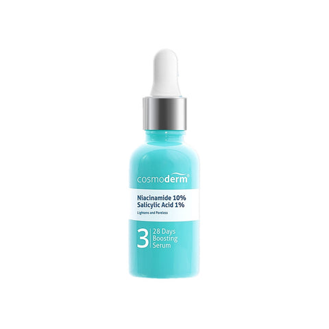 Cosmoderm Niacinamide + Salicylic Acid 28 Days Boosting Serum 30mL