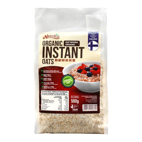 Naturie Organic Instant Oats 500g