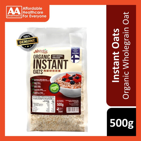 Naturie Organic Instant Oats 500g