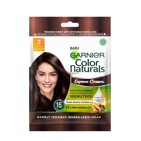 Garnier Color Naturals Express Cream Sachet 3 Darkest Brown