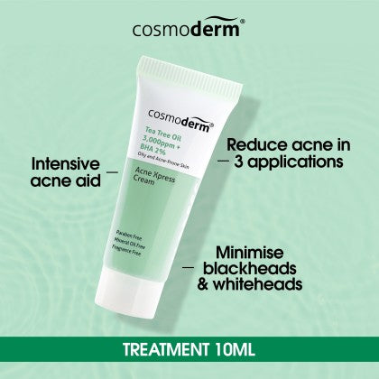 Cosmoderm Tea Tree Oil Acne Xpress Cream 10mL