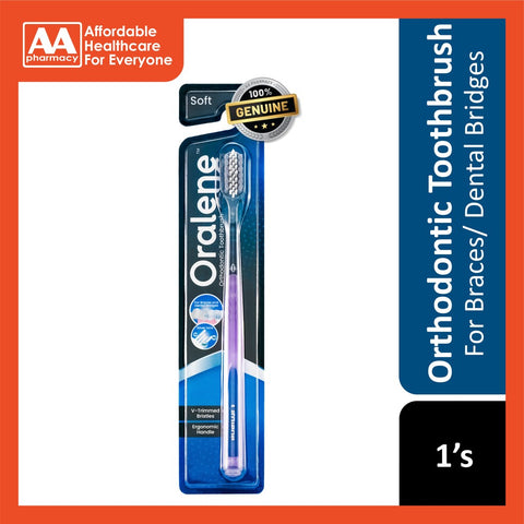 Oralene Orthodontic Toothbrush 1's