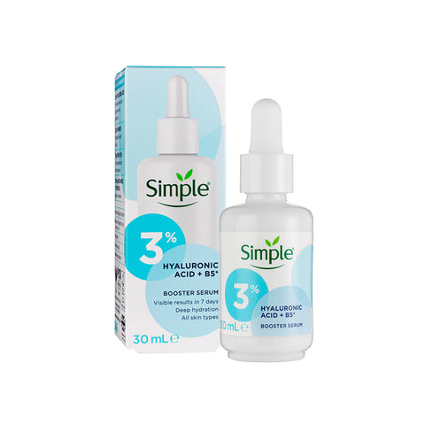 Simple 3% Hyaluronic Acid & B5 Booster Serum 30mL