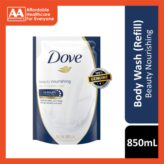 Dove Beauty Moisture Nourishing Body Wash (Refill) 850mL