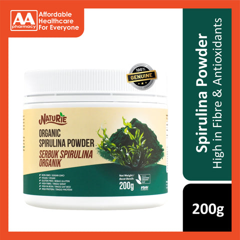 Naturie Organic Spirulina Powder 200g