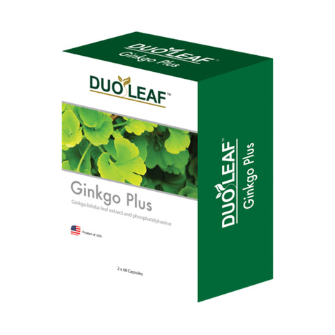 Duoleaf Ginkgo Plus Capsule 2x60’s