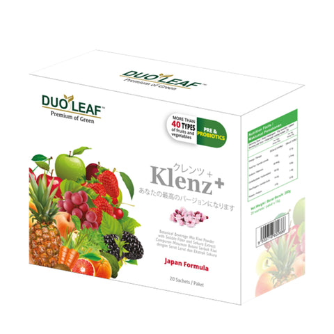 Duoleaf Klenz+ Fibre Sachet 10gx20's