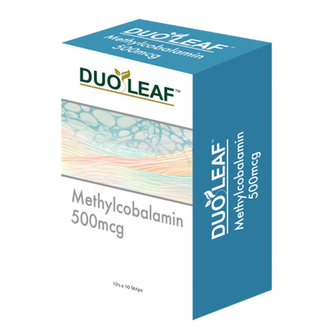 Duoleaf Methylcobalamin 500mcg Tablet 10x10's