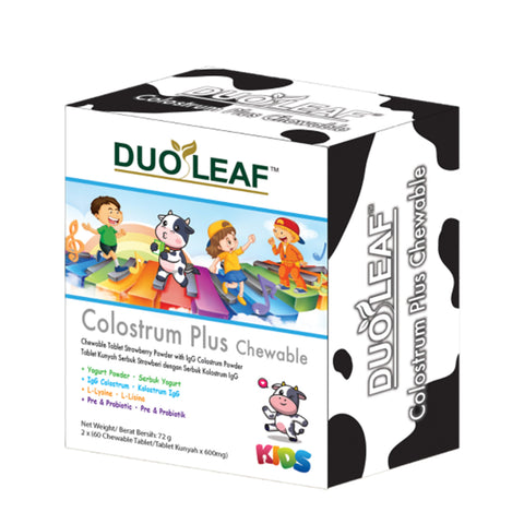 Duoleaf Colostrum Plus Chewable Tablet  2x60's