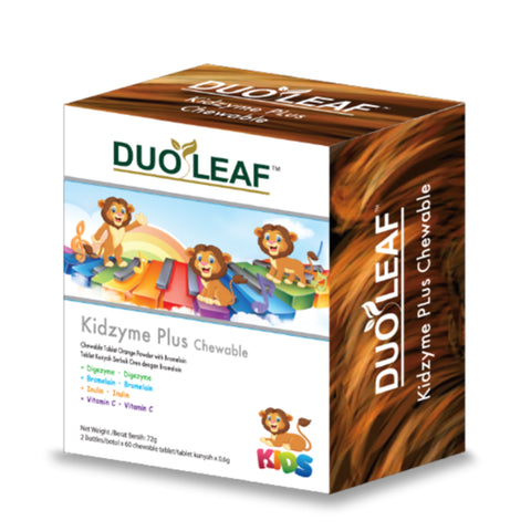 Duoleaf Kidzyme Plus Chewable Tablet 2x60's