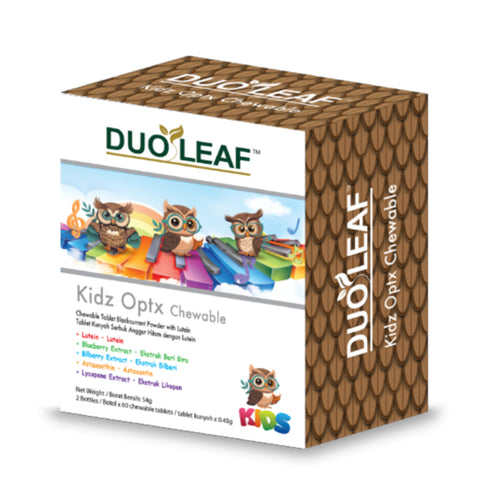 Duoleaf Kidz Optx Chewable Tablet 2x60's