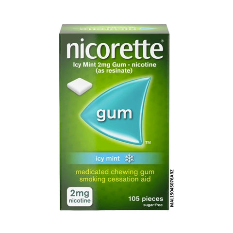 Nicorette Icy Mint 2mg Gum - 105's