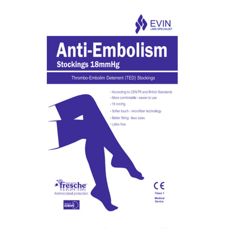 Evin Anti-Embolism Stockings Thigh High (Size XS/S/M/L/XL)